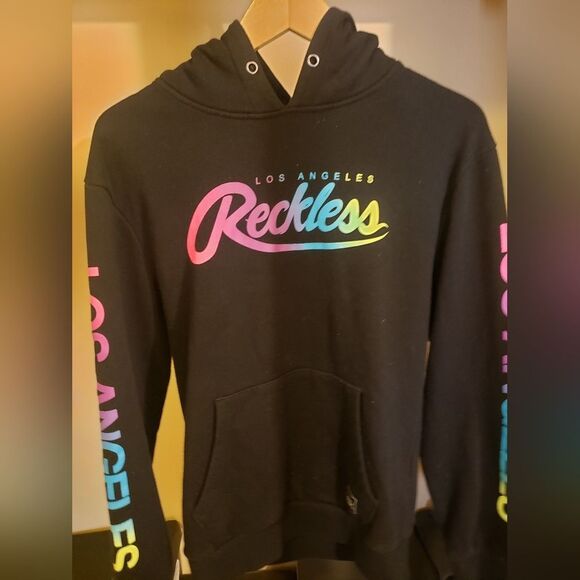 Mens Young & Reckless Hoodie - Picture 1 of 4
